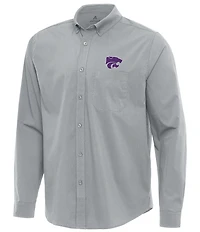Antigua NCAA Big 12 Flight Long Sleeve Woven Shirt