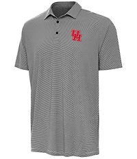 Antigua NCAA Big Twine Short Sleeve Polo Shirt