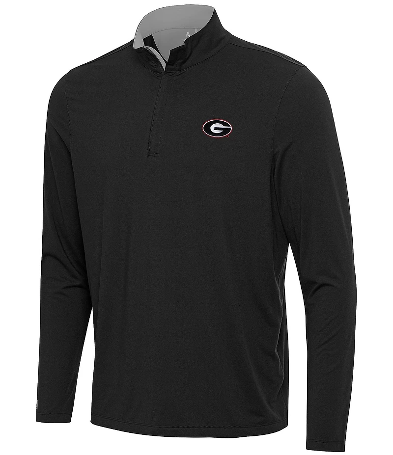 Antigua NCAA Content Long Sleeve Quarter Zip Pullover