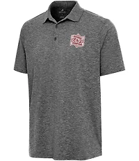 Antigua NCAA Oklahoma Sooners 2026 College Baseball Champions Par 3 Short Sleeve Polo Shirt