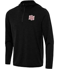 Antigua NCAA Oklahoma Sooners 2026 College Baseball Champions Tidy Quarter-Zip Pullover Hoodie