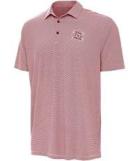 Antigua NCAA Oklahoma Sooners 2026 College Baseball Champions Twine Short Sleeve Polo Shirt