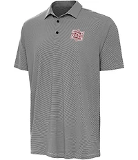 Antigua NCAA Oklahoma Sooners 2026 College Baseball Champions Twine Short Sleeve Polo Shirt