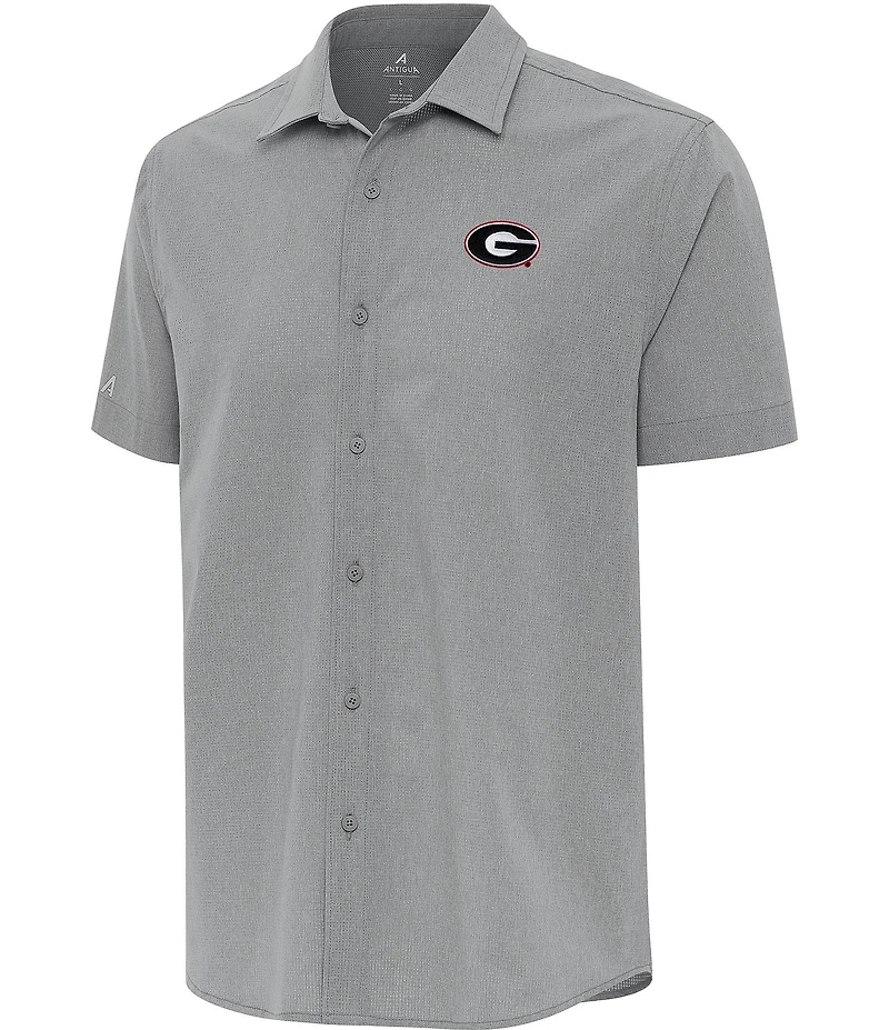 Antigua NCAA SEC Activate Short Sleeve Woven Shirt