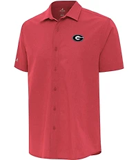 Antigua NCAA SEC Activate Short Sleeve Woven Shirt