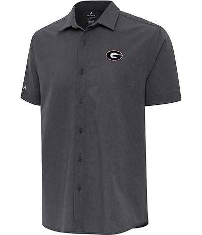 Antigua NCAA SEC Activate Short Sleeve Woven Shirt