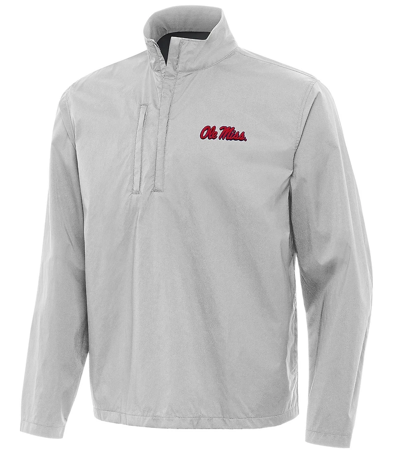 Antigua NCAA SEC Brisk Quarter-Zip Wind & Water Resistant Pullover