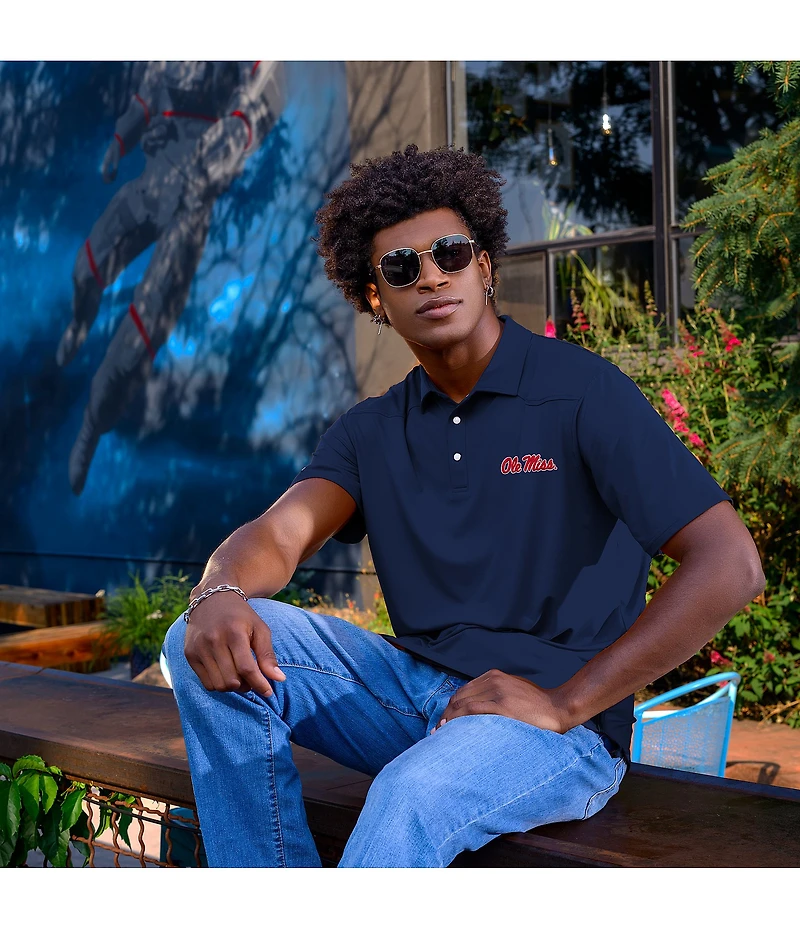 Antigua NCAA SEC Western Short Sleeve Polo Shirt