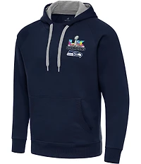 Antigua NFL Seattle Seahawks Super Bowl 60 Champions Victory PO Hoodie