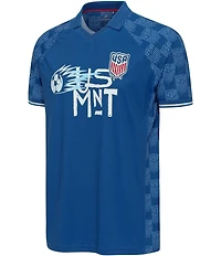 Antigua USA World Cup 2026 Golden Short Sleeve Polo Shirt