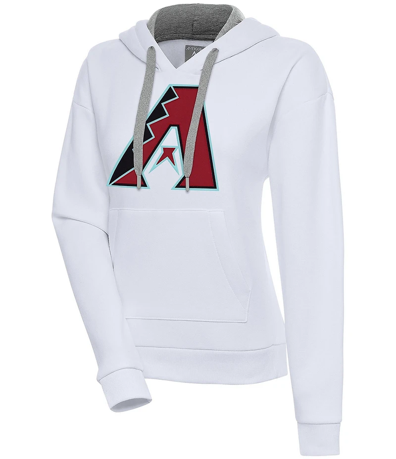 Antigua Women's MLB Arizona Diamondbacks Victory Pullover Hoodie