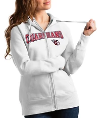 Antigua Women's MLB Cleveland Guardians Front Logo Full-Zip Hoodie