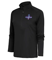Antigua Women's MLB Texas Rangers 2023 World Series Tribute Half-Zip Pullover