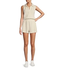 Antonio Melani Active Collared Romper