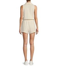 Antonio Melani Active Collared Romper