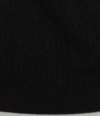 Antonio Melani Active Pointelle Short Sleeve Polo Shirt
