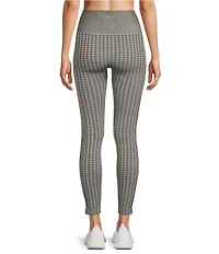 Antonio Melani Active Seamless Houndstooth High Rise Full Length Coordinating Legging