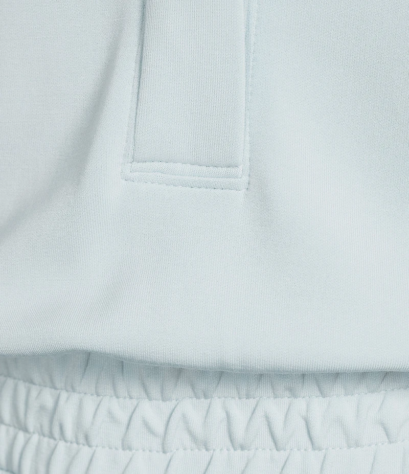 Antonio Melani Active Sleeveless Collared Neckline Romper