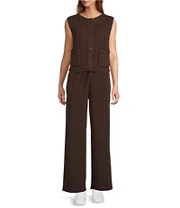 Antonio Melani Active Wide Leg Sweatpant