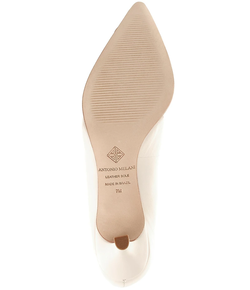 Antonio Melani Aden Leather Pointed Toe Pumps