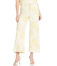 Antonio Melani Alexa Embroidery Flat Front Pants