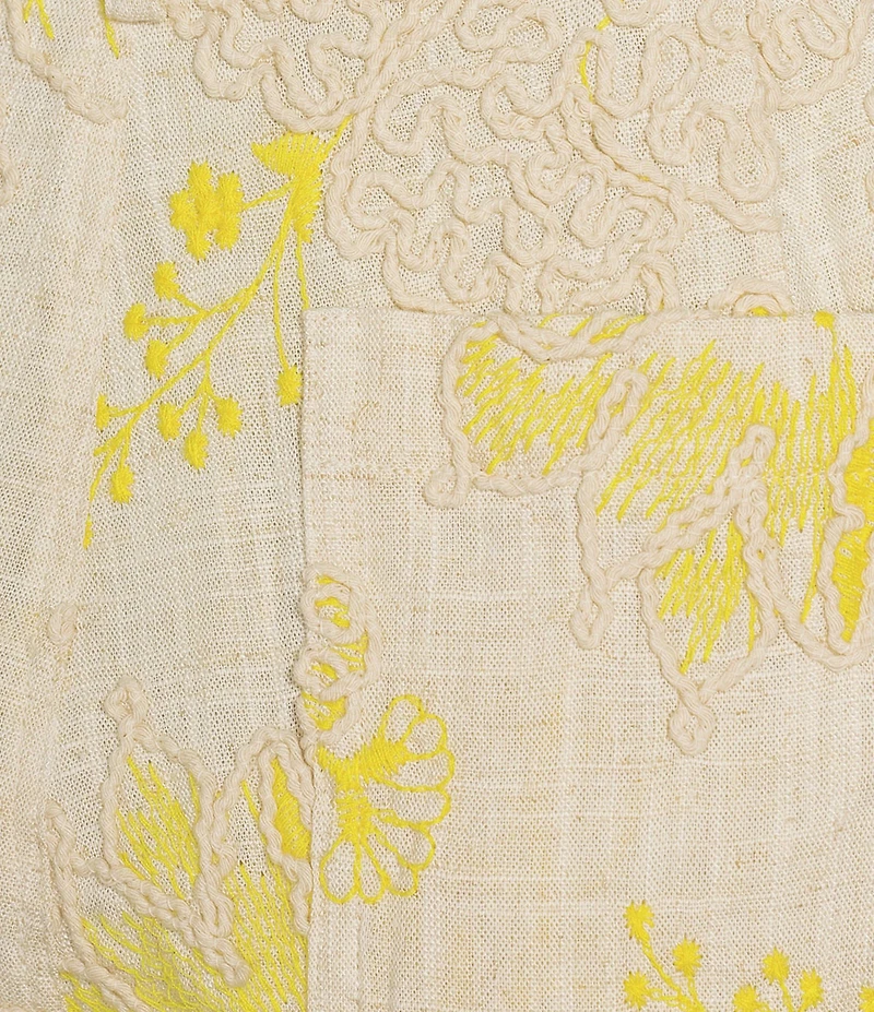 Antonio Melani Coordinating Alexa Floral Soutache Pants