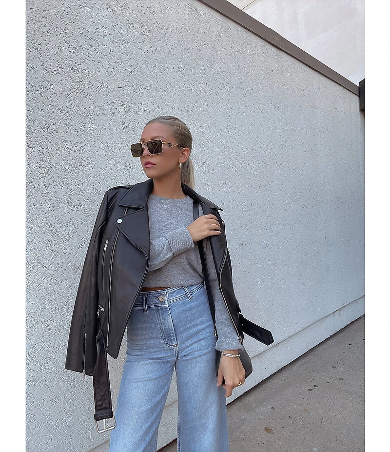 Antonio Melani Alexandra Wide Leg Denim Jeans