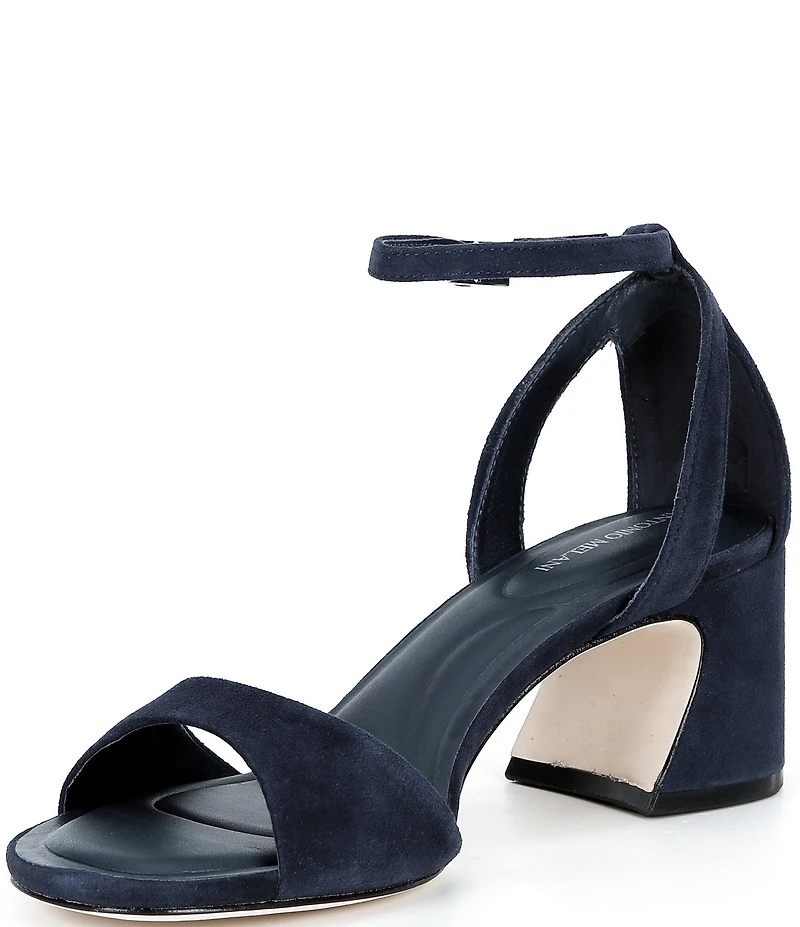 Antonio Melani Alice Suede Block Heel Sandals