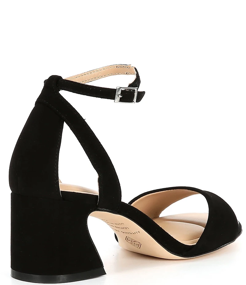 Antonio Melani Alice Suede Block Heel Sandals