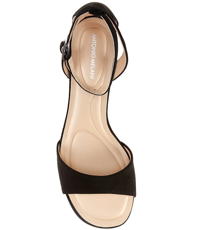 Antonio Melani Alice Suede Block Heel Sandals