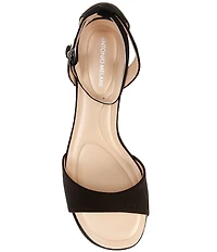 Antonio Melani Alice Suede Block Heel Sandals