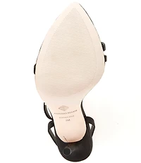 Antonio Melani Ames Grosgrain Ornamented Toe Thong Dress Sandals