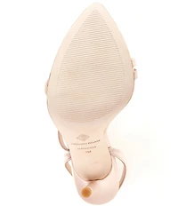 Antonio Melani Amestwo Satin Ornamented Toe Thong Dress Sandals