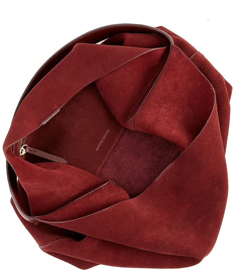 Antonio Melani Ari Suede Hobo Shoulder Bag
