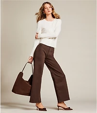 Antonio Melani Ari Suede Hobo Shoulder Bag