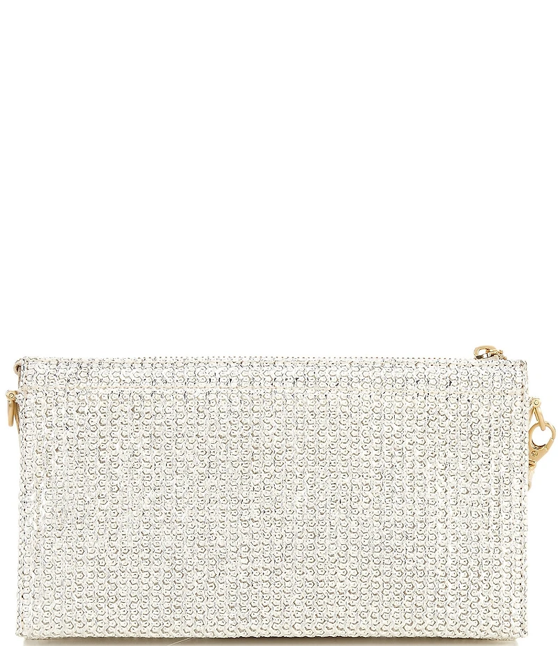 Antonio Melani Ava Metallic Clutch Crossbody Bag