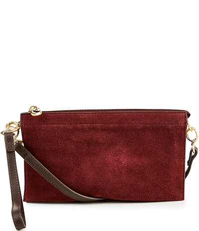 Antonio Melani Ava Suede Crossbody Bag