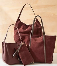 Antonio Melani Ava Suede Crossbody Bag