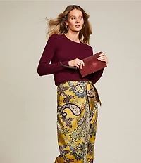 Antonio Melani Ava Suede Crossbody Bag
