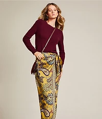 Antonio Melani Ava Suede Crossbody Bag