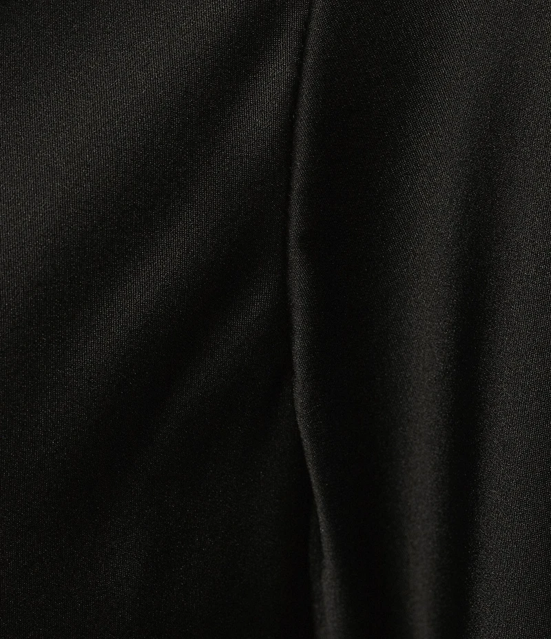 Antonio Melani Avalynn Silk Charmeuse Scoop Neck Long Sleeve Blouse