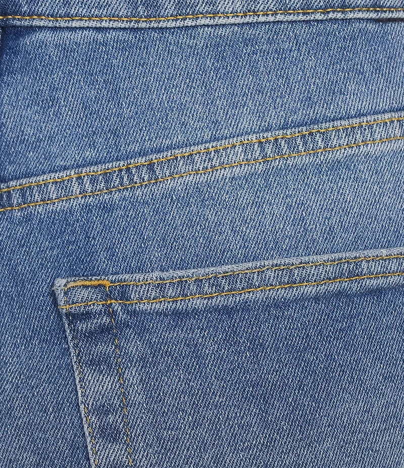 Antonio Melani Bayleigh Raw Hem Mid Rise Denim Shorts