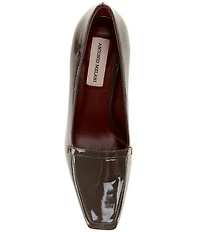 Antonio Melani Bee Tailored Glossy Leather Pumps