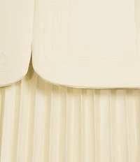 Antonio Melani Billie Crepe Strapless Sleeveless Pleated A-Line Maxi Dress