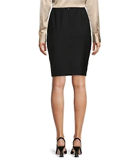 Antonio Melani Bitsy Wool Blend Pencil Skirt