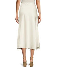 Antonio Melani Blakely Coordinating A-Line Satin Skirt
