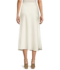 Antonio Melani Blakely Coordinating A-Line Satin Skirt