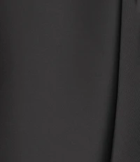 Antonio Melani Blyss Drapey Satin Boat Neck Long Sleeve Feather Cuff Blouse