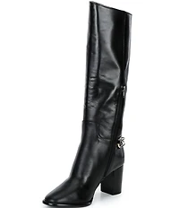 Antonio Melani Briar Leather Tall Ornamented Dress Boots