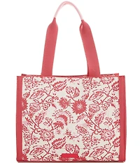 Antonio Melani Brooklyn Floral Medium Tote Bag with Tassel